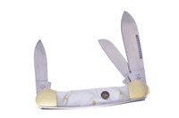 Hen & Rooster Cracked Ice Gunboat Knife