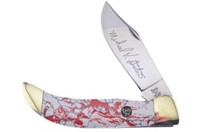 Michael Prater Hen & Rooster Pony Clasp Knife