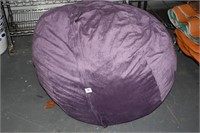 Sofa Sack Bean Bag Purple ~ Memory Foam