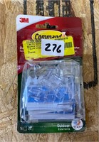 3M Command Outdoor, Opened 16 hook, New