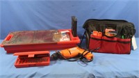 Craftsman Tote w/Chicago 3/8 120V Drill, Case