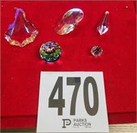Assorted Crystal Hanging Ornaments