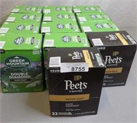 Green Mountain & Peets Coffee Kcups