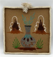 12” Hand Crafted Sandstone Navajo Artwork
