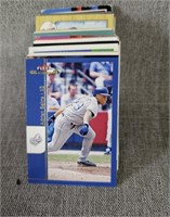 100 MLB Baseball Cards Dodgers Mixed Years
