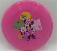 Disney Minnie Mouse Pink Glitter 9in Flying Disc