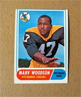1968 Topps Marv Woodson Steelers Card #137