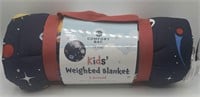 Comfort Bay Kids 5lb Weighted Blanket SPACE Themed