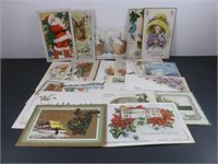 30 Antique Christmas & Easter Post Cards