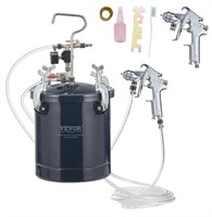 VEVOR Spray Paint Pressure Pot Tank, 10L Capacity