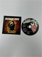 Autograph COA Green Day CD