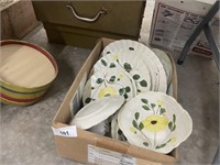 BLUE RIDGE FLOWER PLATES AND MORE