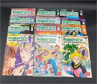 12 Robotech New Generation 1980's Comics Comico