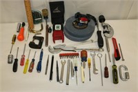 Lot of Assorted Tools & Grinding Wheels