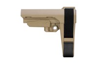 SB Tactical SBA3 Pistol Stabilizing Brace - FDE |