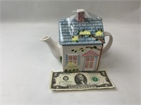 Decorative House Teapot