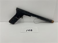 Wyandotte tin toy pop gun metal pistol