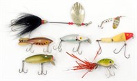 7 Vintage Fishing Lures