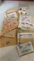 Miscellaneous lot of old stamps