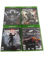 XBOX ONE GAMES - LOT OF 4