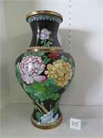 CLOISONNE 15" HIGH VASE