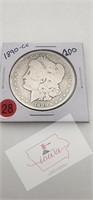 1890 - CC Morgan Dollar