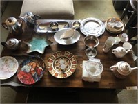 Large Selection of China and Metalware