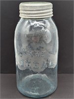 The Ideal Quart HG Teal Canning Jar