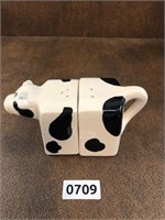 Salt & Pepper black and white Cow as pictured