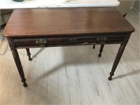 Vintage Wood Desk w/ Drawers