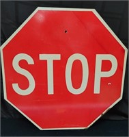 11 - VINTAGE STOP SIGN (B5)