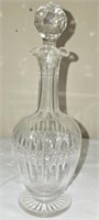 Beautiful Crystal Glass Decanter with Lid