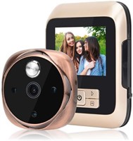 Video Doorbell, 3 inch HD Smart Digital Door Peeph