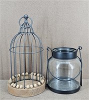 Deco Rustic Candle or Plant Holders