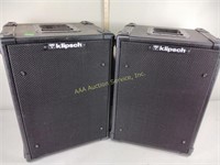 Klipsch KP-250 speakers, surface wear