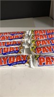 LOT OF 10 PAYDAY BARS 1.85 OZ EACH