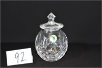 Small Covered Waterford Crystal Covered Dish Made