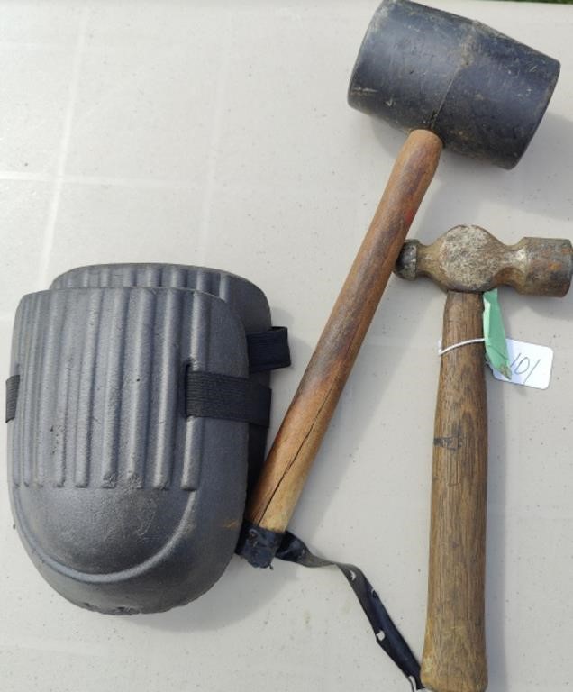 Ball Peen Hammer & Rubber Mallet