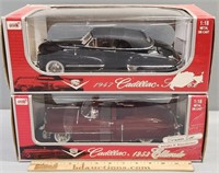 2 Anson Cadillac Die-Cast Models Boxed