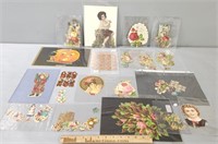 Victorian Die-Cuts Chromolithograph Lot