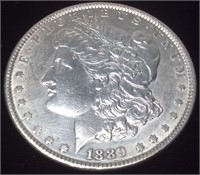 1889 SILVER MORGAN PHILLY MINT