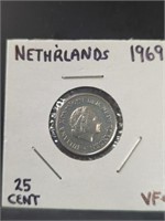 1969 Netherlands coin1969 Netherlands coin