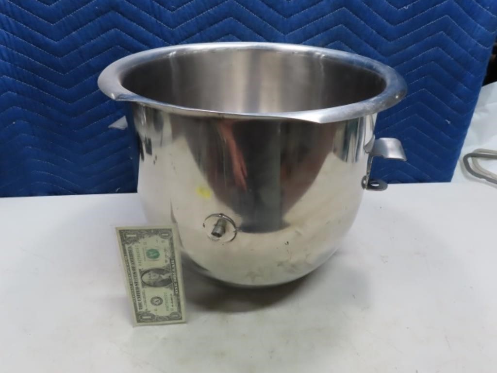 Stainless Bowl for HOBART Mixer 14"x12"tall EXC