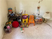 Kids chairs, puppet, table, miscellaneous-all