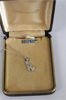 Sterling Silver Praying Hands Necklace