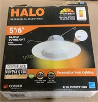 Halo 5”/6” Baffle Downlight