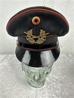 West German Cavalry Officers Peak Cap