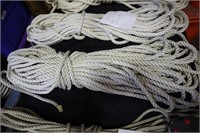 Nylon rope 1/2" 145' has 1 eyelet (cannot