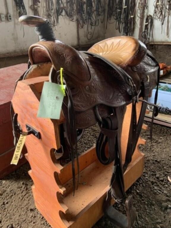 Hereford 15.5" Saddle (Fully Rigged) c/w