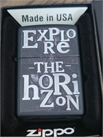 Explore The Horizon Sealed Zippo Lighter